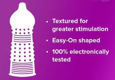 Knight Rider Pack Of 12 Extra Timing Condoms Black