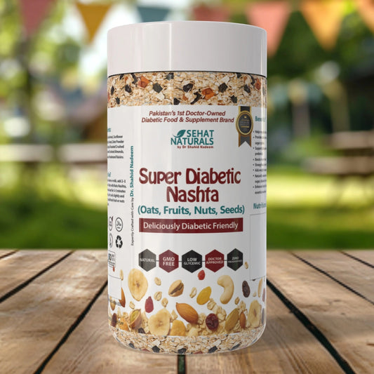 Super Diabetic Nashta (Oats, Fruits, Nuts & Seeds)